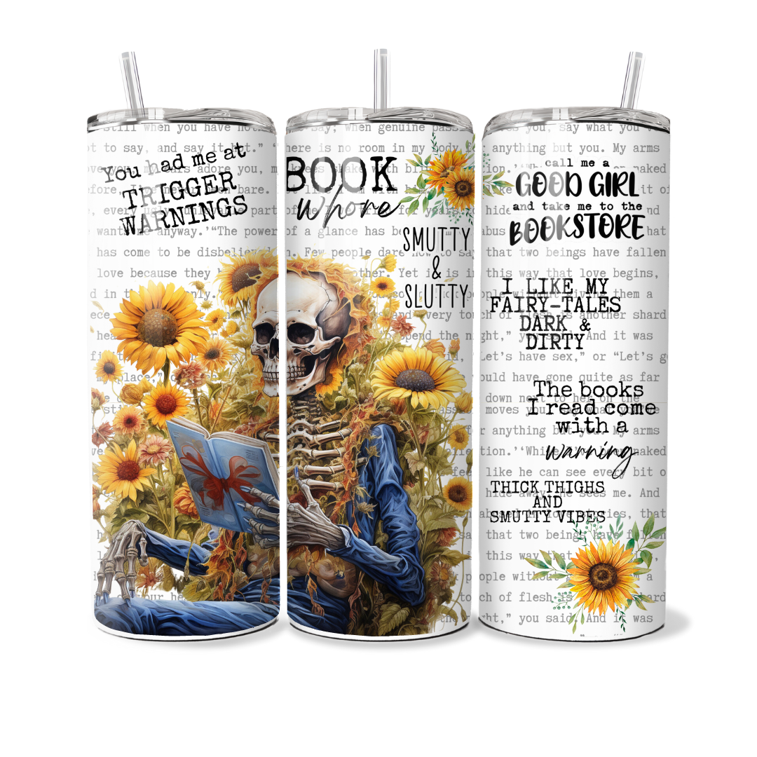 book lover tumbler